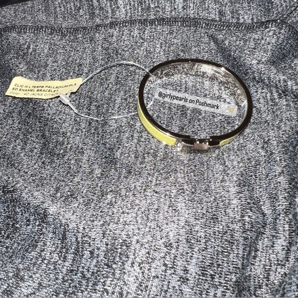 Hermès Clic H Bracelet Jaune Citron PM NEW - Picture 11 of 17